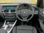 BMW X3 xDrive 3.5d M Sport Package 2014 года (UK)